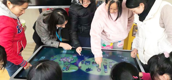 MedoActive Interactive Desk in Shanghai | Training Highlights