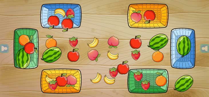 Kindergarten Courses – K1 Math, Filling Fruit Baskets