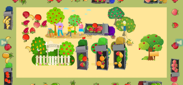 Kindergarten Courses – K1 Math, Filling Fruit Carts