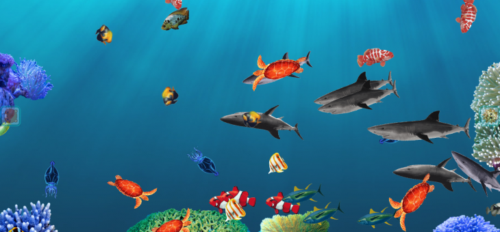 幼儿益智游戏活动教案|海底世界1